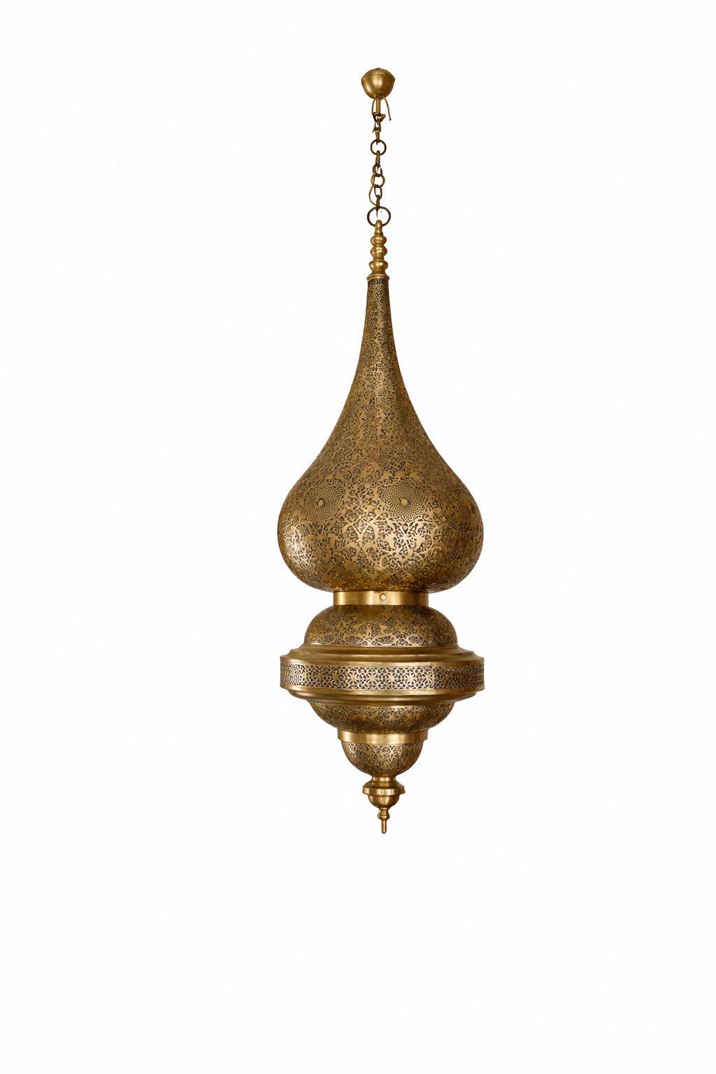 Suspension goutte en cuivre