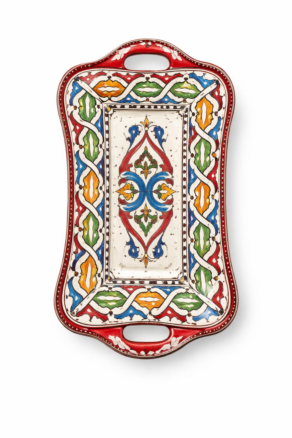 Mini théière traditionnelle en poterie avec fil métallique faite main